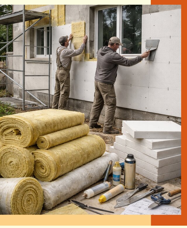 Утепление домов в Бердске под ключ от 4373 руб/м2 | Профессионально — ТепломастерБрд