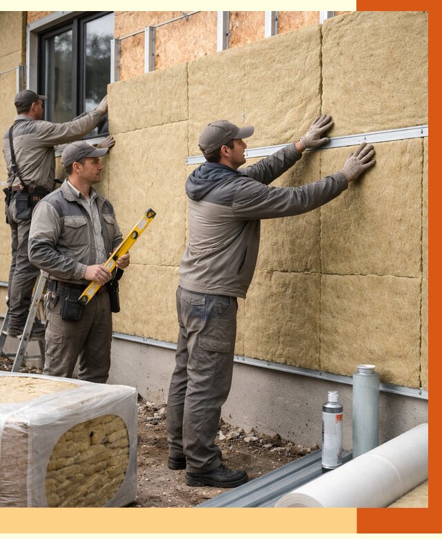 Утепление дома из SIP панелей в Бердске от 6455 руб./м² под ключ | ТепломастерБрд