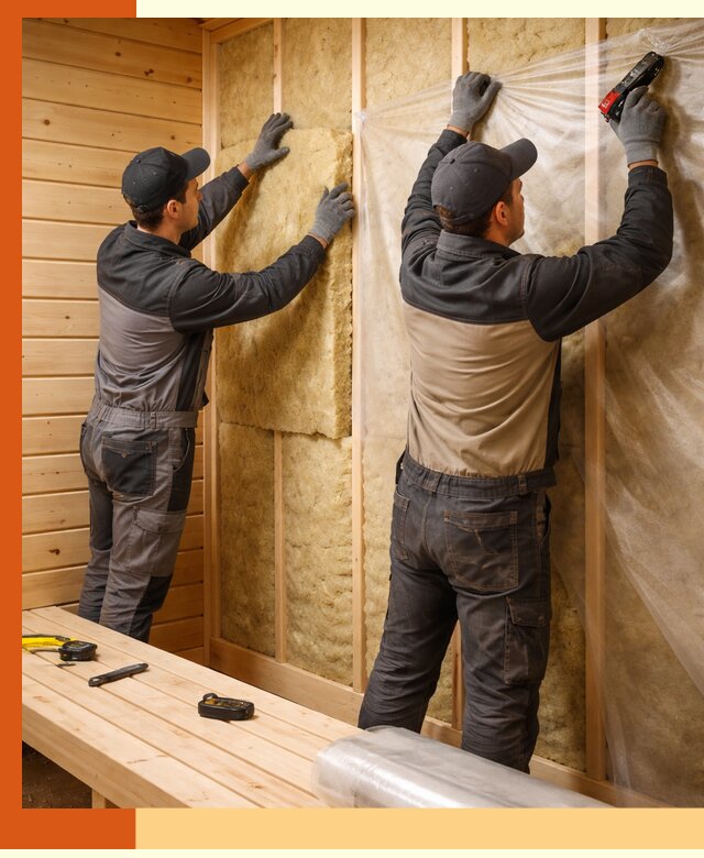 Профессиональное утепление сауны в Бердске с гарантиями качества