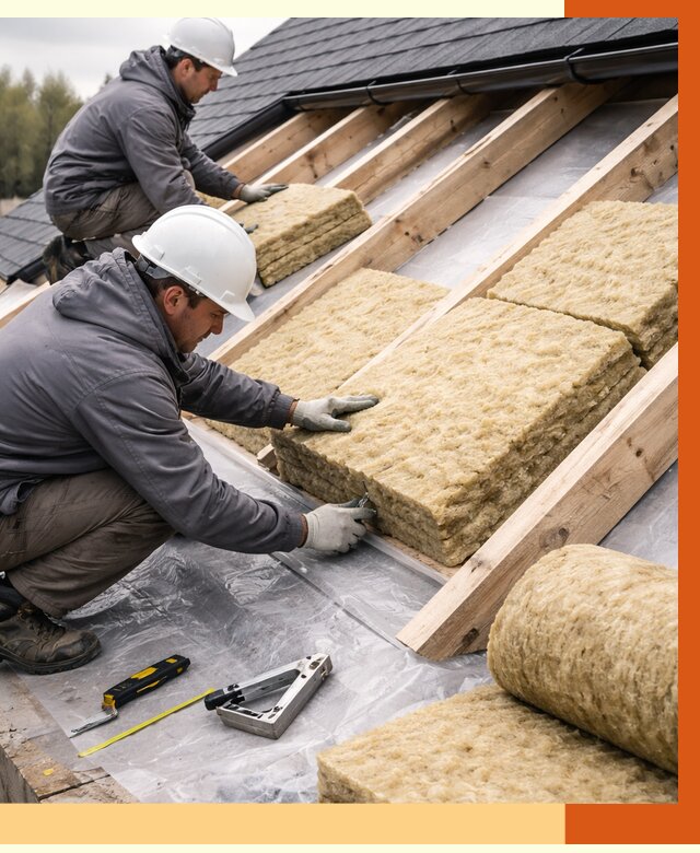 Утепление крыши в Бердске от 1926 руб./м2 — комплексное утепление кровли | ТепломастерБрд