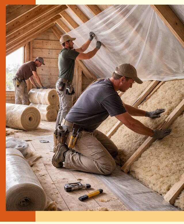 Утепление крыши изнутри в Бердске: профессионально и надежно