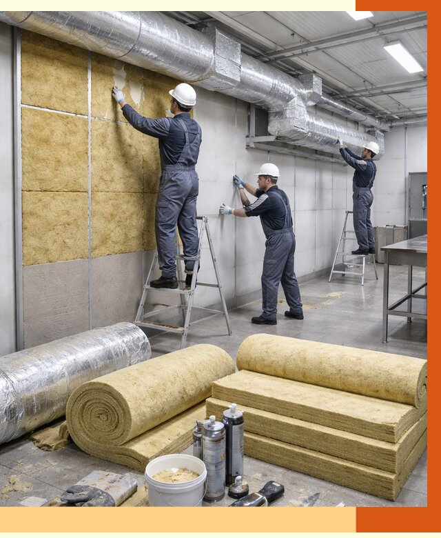 Утепление пищевого цеха в Бердске от 13015 руб./м² — комплексно под ключ | ТепломастерБрд