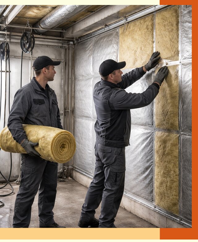 Утепление автомойки в Бердске от 8850 руб./м2 — комплексное утепление под ключ | ТепломастерБрд