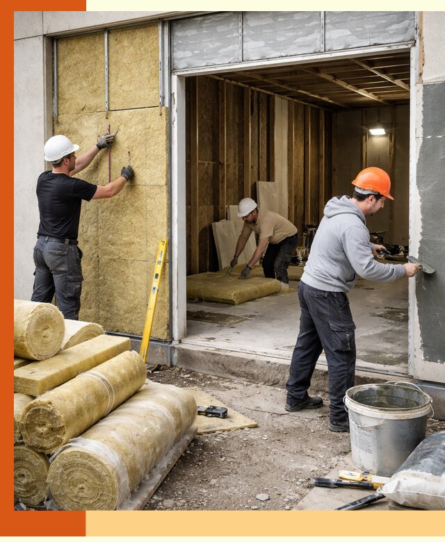 Утепление торгового павильона в Бердске — качественно и энергоэффективно