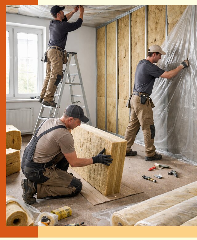 Утепление офисных помещений под ключ в Бердске