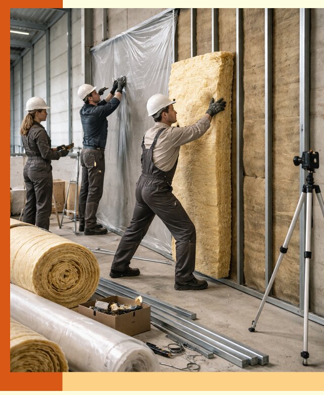 Утепление складского терминала в Бердске профессионально и надёжно