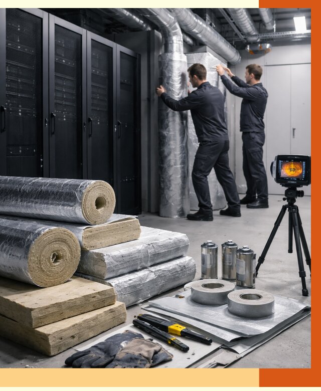 Утепление серверной в Бердске от 8850 руб./м² — комплексно под ключ | ТепломастерБрд