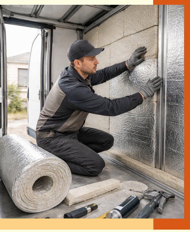 Утепление фургона рефрижератора в Бердске от 13015 руб./м² под ключ | ТепломастерБрд