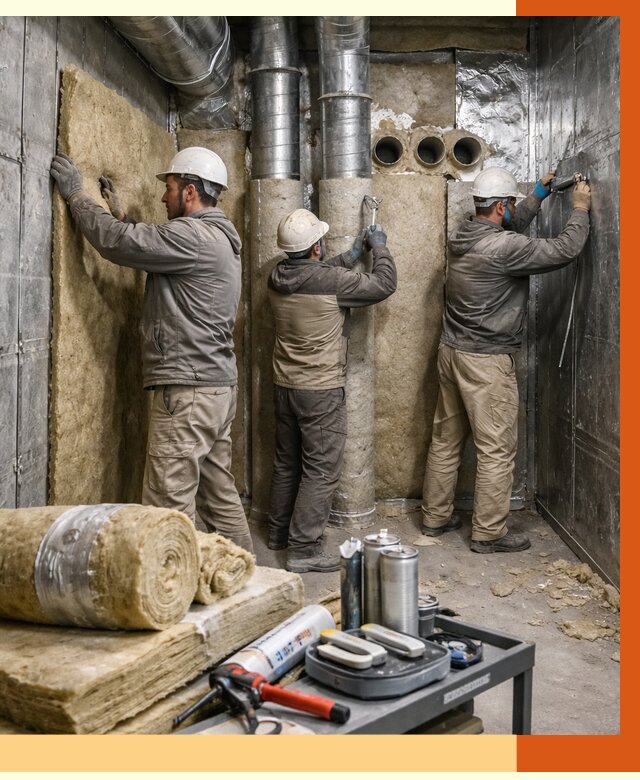 Утепление венткамеры в Бердске под ключ от 1510 руб. — профессионально | ТепломастерБрд