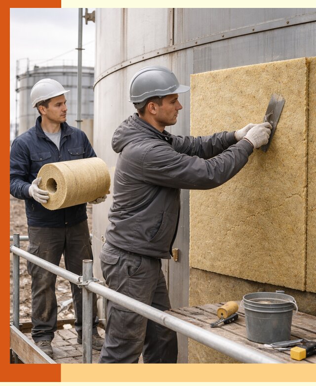 Профессиональное утепление резервуара и теплоизоляция в Бердске