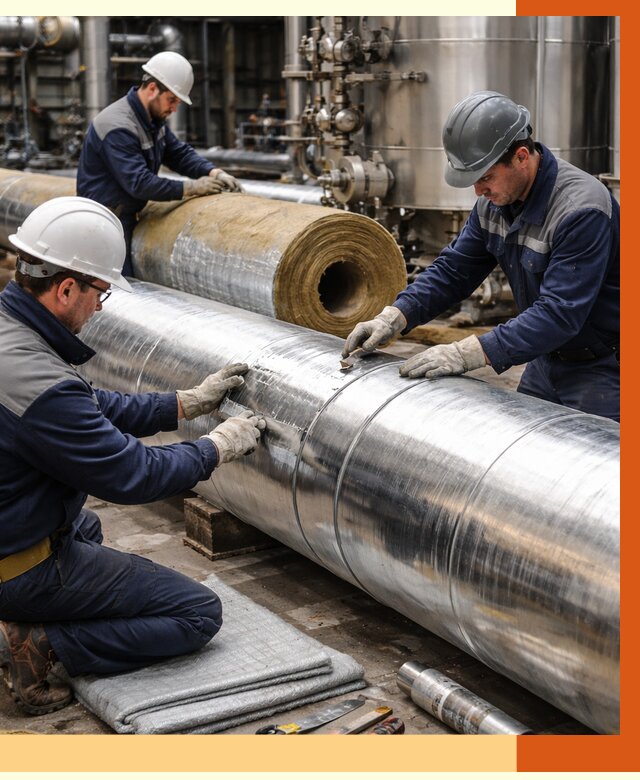 Утепление технологического оборудования в Бердске от 4373 руб. за м2 | ТепломастерБрд