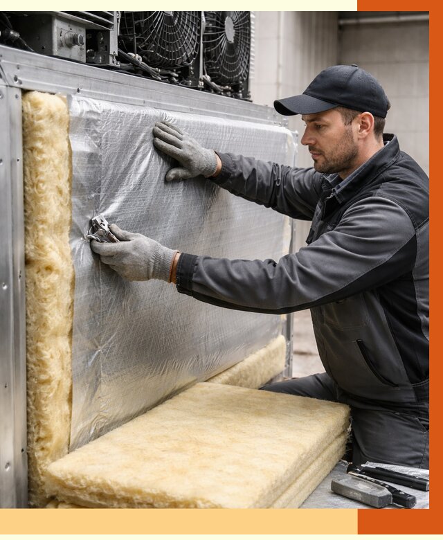 Утепление холодильного агрегата в Бердске от 8850 руб. под ключ | ТепломастерБрд