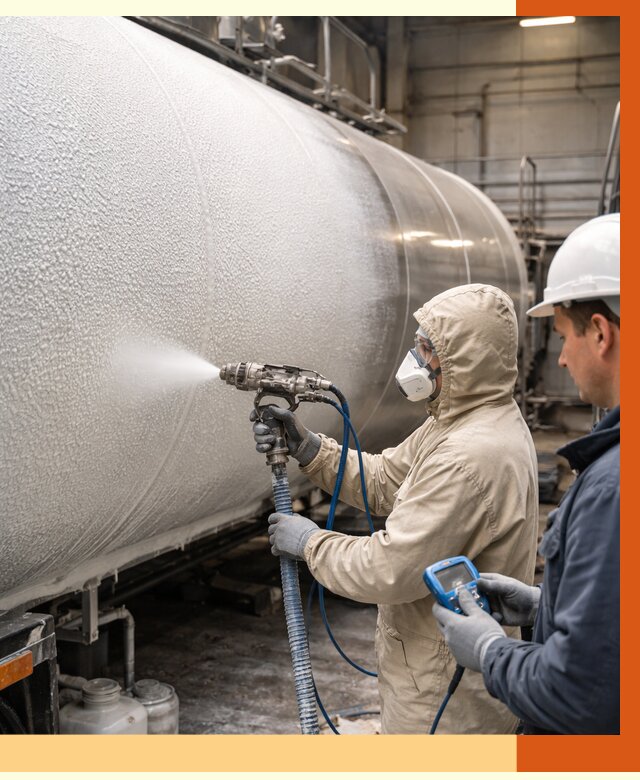 Утепление автоцистерны жидкой теплоизоляцией в Бердске от 15097 руб. под ключ | ТепломастерБрд