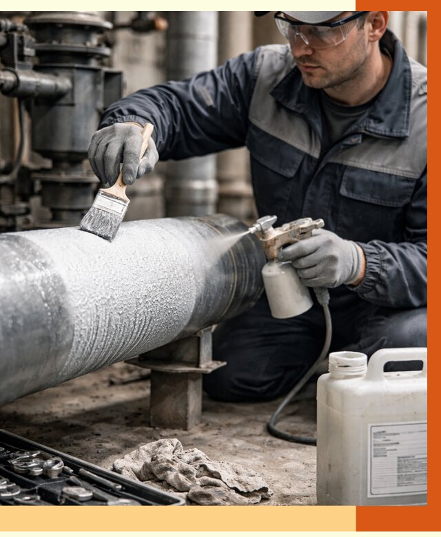 Утепление оборудования жидкой теплоизоляцией в Бердске от 4685 руб. | ТепломастерБрд