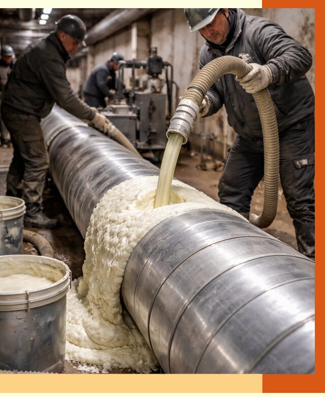 Утепление теплотрассы жидкой теплоизоляцией в Бердске от 4373 руб. | ТепломастерБрд