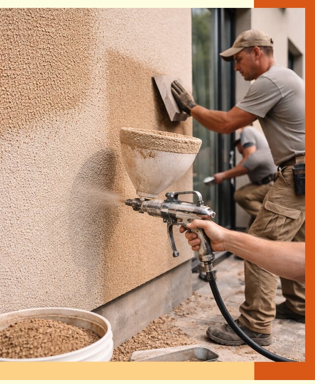 Утепление фасада жидкой пробкой в Бердске от 4998 руб./м² под ключ | ТепломастерБрд