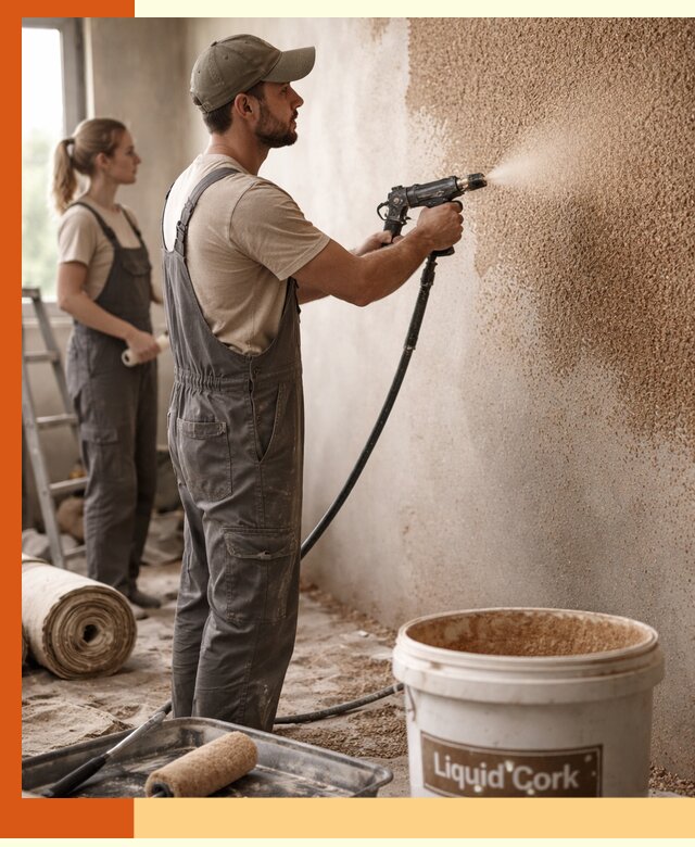 Утепление стен жидкой пробкой в Бердске эффективное и долговечное