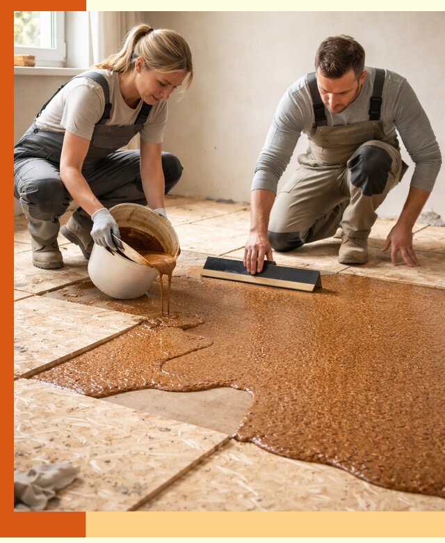 Утепление пола жидкой пробкой в Бердске для квартир и домов