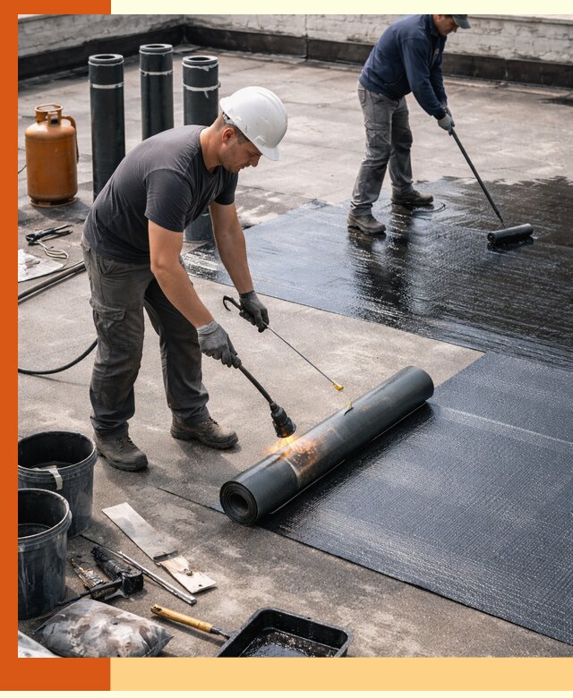 Гидроизоляция кровли в Бердске — надежная защита от протечек