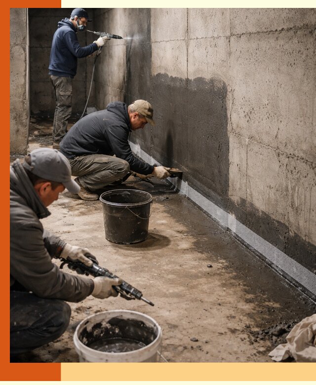 Гидроизоляция подвала в Бердске — комплексная защита от влаги