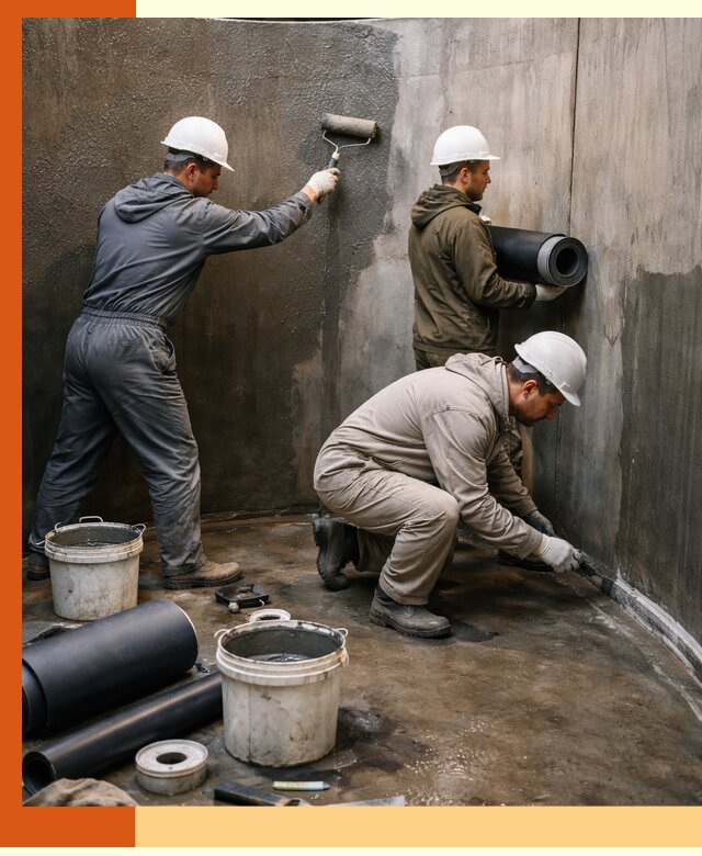 Гидроизоляция резервуара профессионально в Бердске