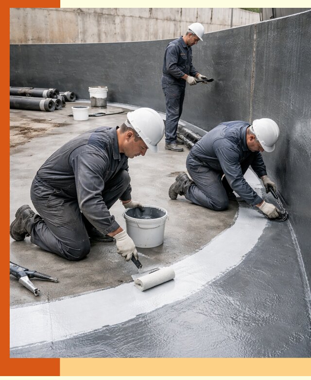 Гидроизоляция резервуара для топлива в Бердске