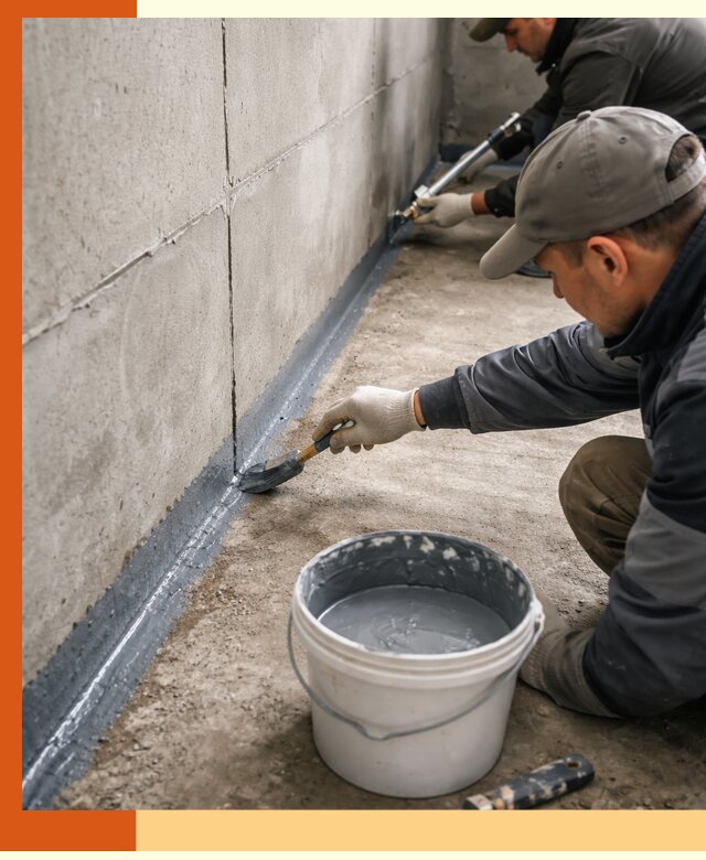 Гидроизоляция швов зданий и конструкций в Бердске