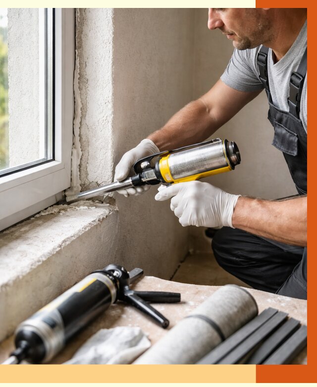 Герметизация стыков и примыканий в Бердске от 1249 руб. под ключ | ТепломастерБрд