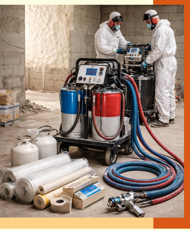 Аренда установки для напыления ППУ в Бердске от 36442 руб. | ТепломастерБрд