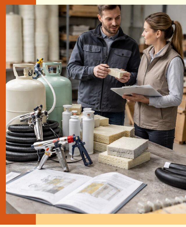 Продажа компонентов ППУ с профессиональной консультацией в Бердске